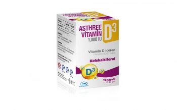 Asthree Vitamin 1000 IU D3 15 Cap