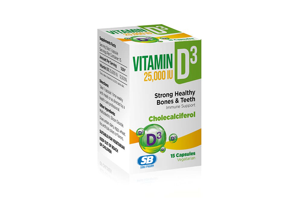 Vitamin 25000 IU D3